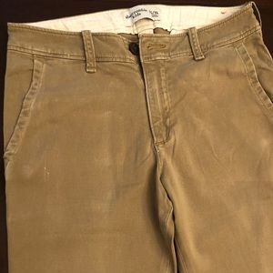 Boys 15/16 Abercrombie Kids khaki chinos gently used.